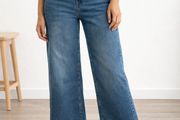 BRAND NEW Ladies High Rise Wide Leg Jeans: Size 14