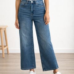 BRAND NEW Ladies High Rise Wide Leg Jeans: Size 10