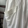 Dress uk 12 Tommy Hilfiger ivory 100% cotton Image 9