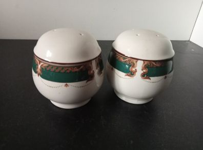 Arklow Keltcraft by Noritake "Wicklow Green" salt and pepper set