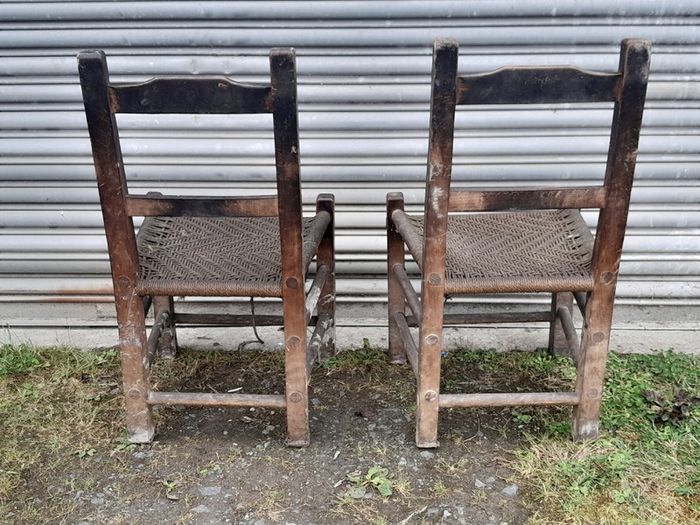 Farmhouse Sugan Chairs 2 qty