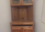 Beautiful Ailesbury pine tv,dvd,/video,storage and display corner cabinet.