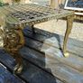 Heavy Early Victorian Brass Footman Trivet Image 5