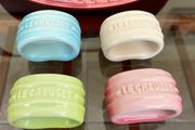 Le Creuset Napkin Rings Pastel Set of Four