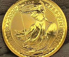 UK Royal Mint 2020 Gold 1oz Britannia 999.9 Fine Gold Coin 100 Pounds