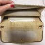 White and Gold Vintage Chainmail Clutch Bag Circa 1980? Image 5