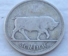 Rare Irish one Shilling