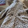 Next baby girl wool winter coat 2-3 leopard print free hats gloves Image 5