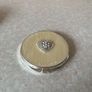 Clamshell Trinket Jewelry Box/Purse  & Roynd Picket compact dual mirror Image 10