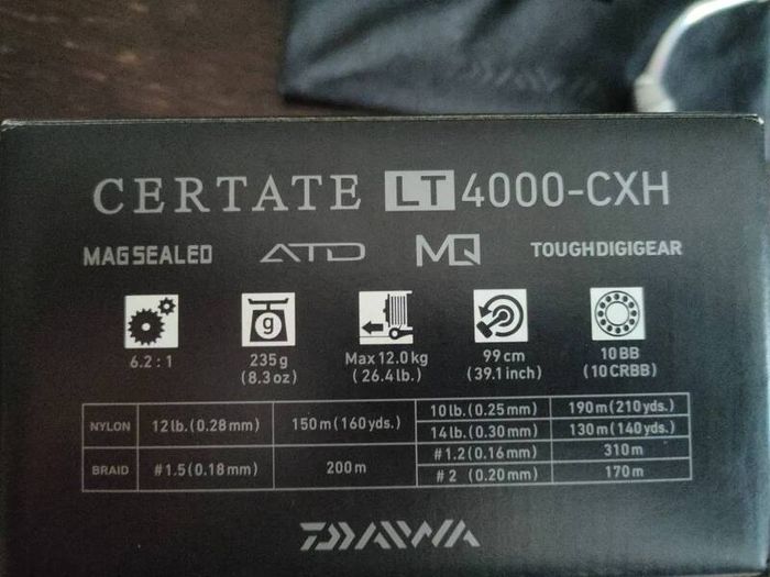 Daiwa Certate LT 4000 CXH