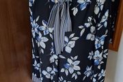 American Brand NYDJ New Bow Neck Blouse Size S