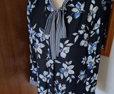 American Brand NYDJ Tie Blouse Size S