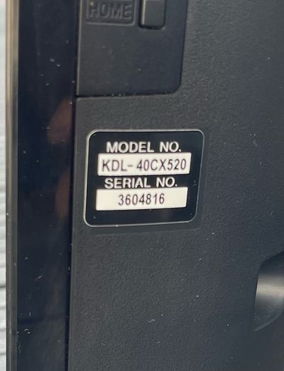 Sony Bravia 40 LCD TV