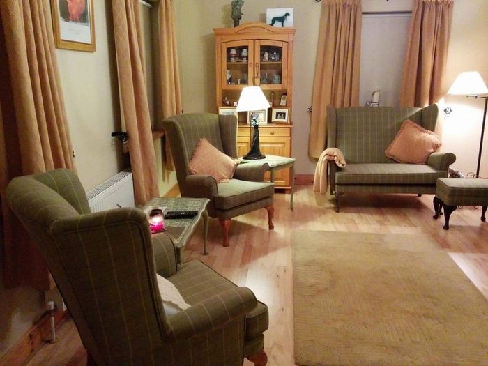 2 Queen Anne/Wingback  Chairs & Sofa