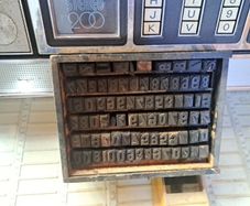 Vintage Wooden Typography Stamps