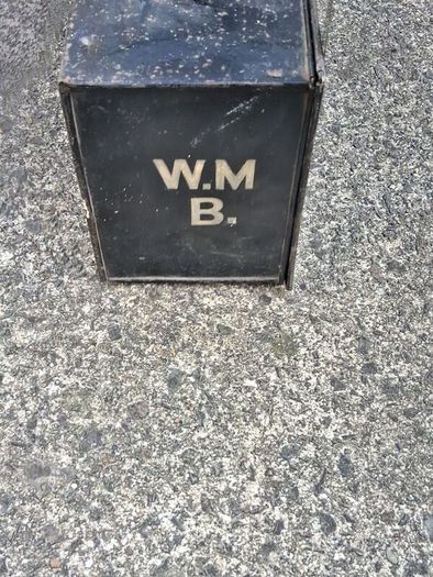 Vintage Black Metal Carry Case(Probably WW11)