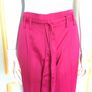 Zara fuchsia pink silky trousers, new, size M Image 2