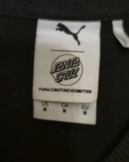 Santa Cruz/ Puma collab t shirt