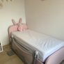 Pink single bed Image 6