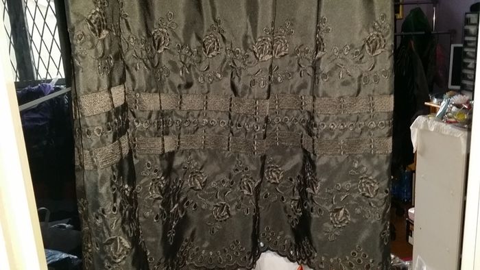 Black lady dress