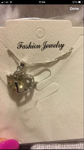 Girls new necklace