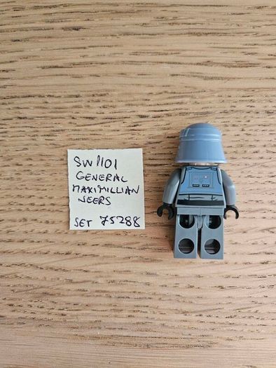 lego sw1101 general maximillian veers, set 75288