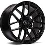 18" CSL Bmw Type Hyper Black Alloy Wheels Acura Bmw Tesla Vw Vauxhall Opel 5x120 Image 2