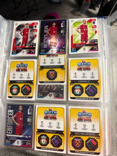 football cards + binders (offers Welcome )
