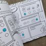 Shimmer & Shine Deluxe Colouring Book Image 4