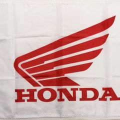 Honda Red Logo flag 3ft x 2ft.