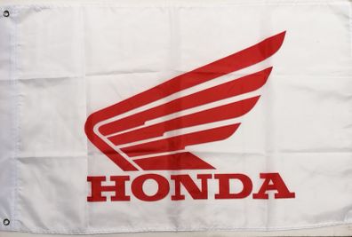Honda Red Logo flag 3ft x 2ft.