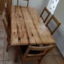 Kitchen table and chairs Image 2
