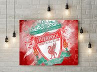 main image for ad Liverpool football team logo printed Wall picture 3mm foamex board printed picture wall board wall decor wall art picture