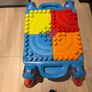 MEGA Bloks Building Blocks Build 'N Learn Table Blue and Red Image 2