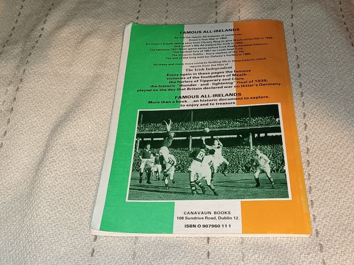 Famous All Ireland's Gaa book/Programme For Sale Here