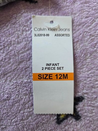 12m, With Tags Calvin Klein Baby Girl Leggings