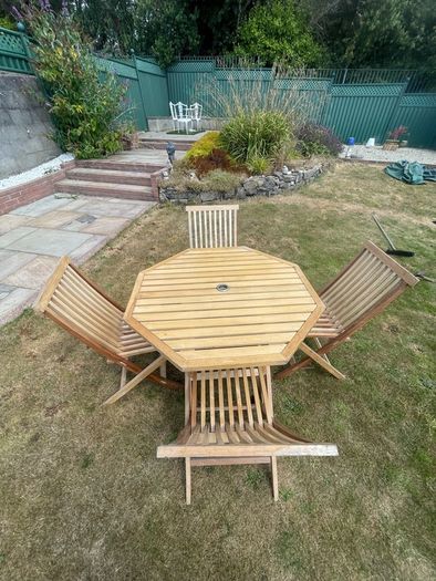 Garden Table and Chair Set