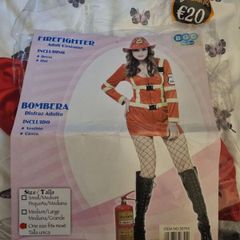 Fire woman fancy dress
