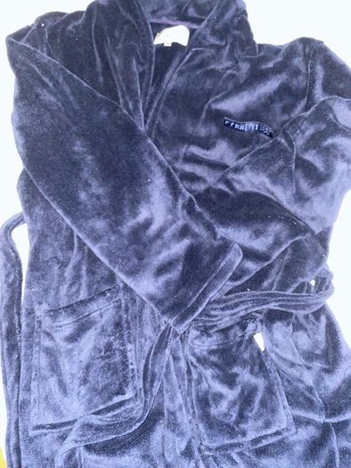 CERRUTI 1881 BathRobe Mens Size XL New Navy Blue