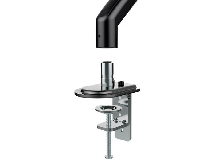 TV Monitor Desk Mount Arm Bracket Tilt Swivel 13-27"