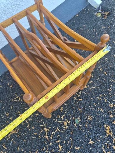 Antique newspaper rack