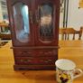 Vintage Wooden Jewellery Cabinet  Elegant Storage with Classic Charm Image 2