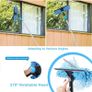 12.8FT(3.9m) Window Cleaning Equipment,Window Cleaner with Long Handle(153IN),Professional Window Squeegee Glass Cleaning Tool for High Windows, Shower Glass, Car, RV Image 4