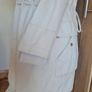Ladies Cream Heavyweight Parka Coat ( size 6-8) Image 6