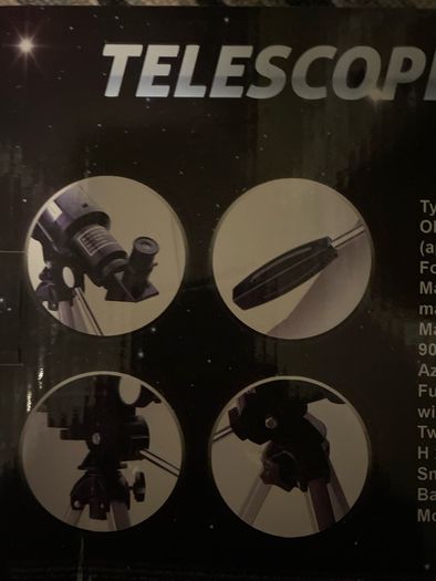 Telescope for kids never used