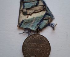 Original Romania Republic Military Merit Medal RPR 1956