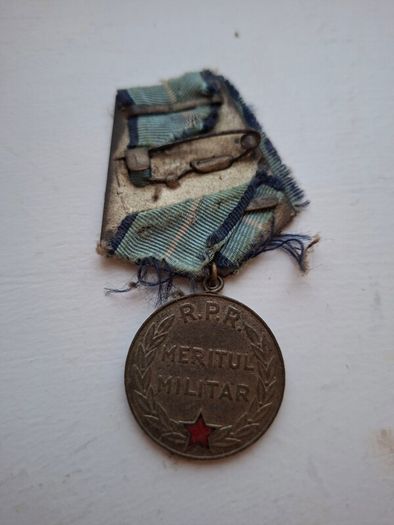 Original Romania Republic Military Merit Medal RPR 1956