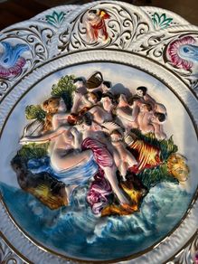 Capodimounte wall plate