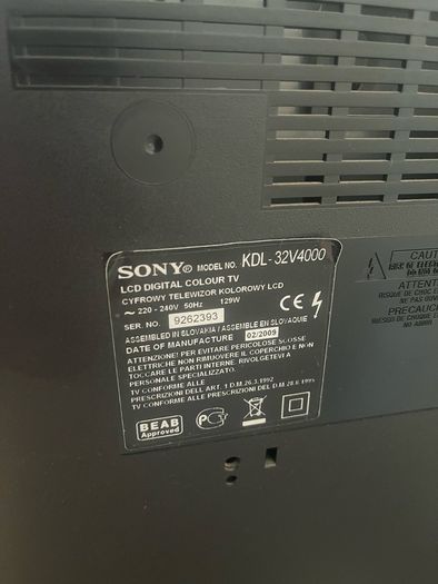 32" Sony TV