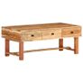 Coffee Table 100x50x40 cm Solid Acacia Wood Image 5